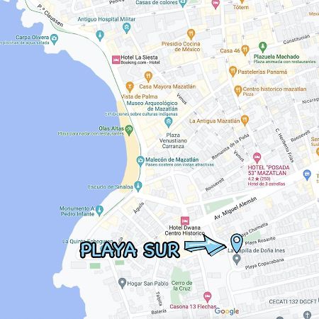 Playa Sur, 5 Min Playa Camina, Machado, Olas! Mazatlán Zewnętrze zdjęcie